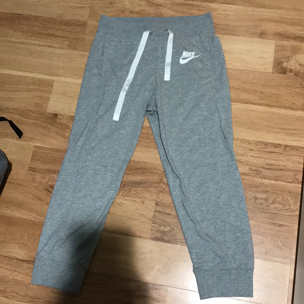 Grey Nike sweatpants!